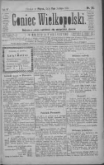Goniec Wielkopolski: najtańsze pismo codzienne dla wszystkich stanów 1881.02.11 R.5 Nr33