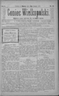 Goniec Wielkopolski: najtańsze pismo codzienne dla wszystkich stan&oacute;w 1881.02.15 R.5 Nr36