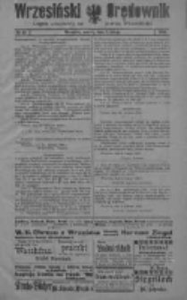 Wrzesiński Orędownik: organ urzędowy na powiat wrzesiński = Wreschener Stadt- und Kreisblatt: amtlicher Anzeiger für den Kreis Wreschen 1920.02.07 R.2 Nr16