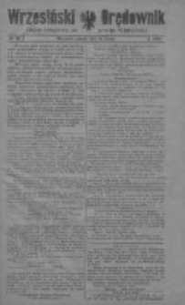 Wrzesiński Orędownik: organ urzędowy na powiat wrzesiński = Wreschener Stadt- und Kreisblatt: amtlicher Anzeiger für den Kreis Wreschen 1920.02.14 R.2 Nr19