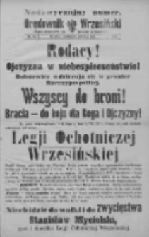 Orędownik Wrzesiński: organ urzędowy na powiat wrzesiński 1920.07.12 R.2 Nr74