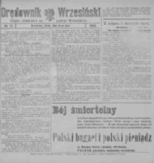 Orędownik Wrzesiński: organ urzędowy na powiat wrzesiński 1920.07.21 R.2 Nr77
