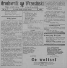 Orędownik Wrzesiński: organ urzędowy na powiat wrzesiński 1920.08.14 R.2 Nr84