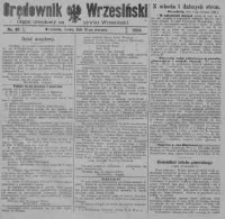 Orędownik Wrzesiński: organ urzędowy na powiat wrzesiński 1920.08.25 R.2 Nr87