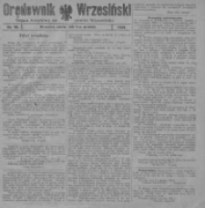 Orędownik Wrzesiński: organ urzędowy na powiat wrzesiński 1920.09.04 R.2 Nr90