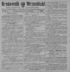 Orędownik Wrzesiński: organ urzędowy na powiat wrzesiński 1920.10.09 R.2 Nr101