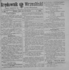 Orędownik Wrzesiński: organ urzędowy na powiat wrzesiński 1920.11.06 R.2 Nr109