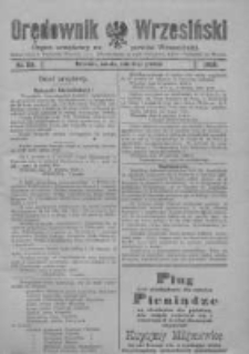 Orędownik Wrzesiński: organ urzędowy na powiat wrzesiński 1920.12.11 R.2 Nr119
