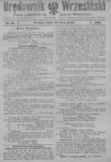 Orędownik Wrzesiński: organ urzędowy na powiat wrzesiński 1920.12.18 R.2 Nr121