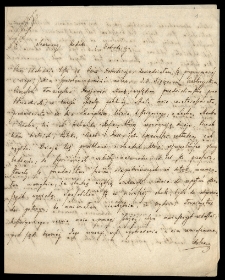 List od Maliszewskiego I. K. ks.