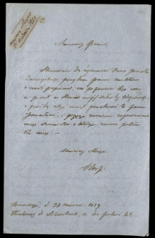 Listy od Oborskiego Ludwika