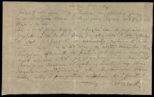 Listy od Olizarowskiego Tomasza Augusta