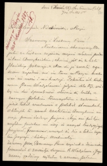 List od Pawlickiego Władysława