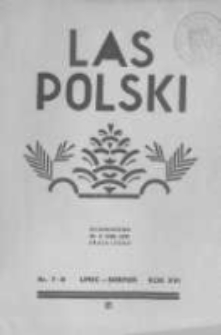 Las Polski. 1936 R.16 nr7-8