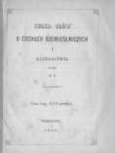 Kilka słów o cechach rzemieślniczych i garbarstwie