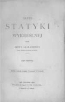 Zarys statyki wykreślnej