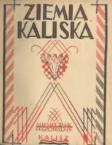 Ziemia Kaliska. 1930 R.1 nr2
