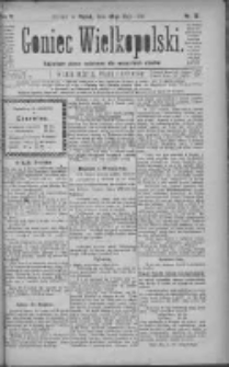 Goniec Wielkopolski: najtańsze pismo codzienne dla wszystkich stanów 1881.05.28 R.5 Nr121