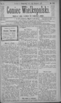 Goniec Wielkopolski: najtańsze pismo codzienne dla wszystkich stanów 1881.08.11 R.5 Nr182