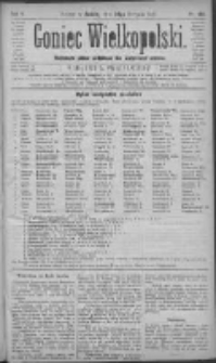 Goniec Wielkopolski: najtańsze pismo codzienne dla wszystkich stanów 1881.08.20 R.5 Nr189