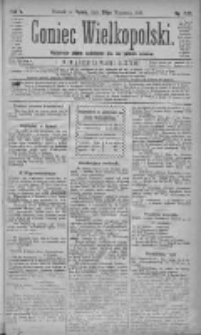 Goniec Wielkopolski: najtańsze pismo codzienne dla wszystkich stanów 1881.09.30 R.5 Nr223