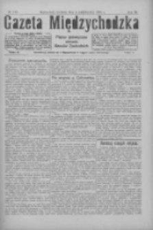 Gazeta Międzychodzka: pismo poświęcone obronie Kres&oacute;w Zachodnich 1925.10.04 R.3 Nr116