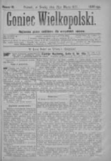 Goniec Wielkopolski: najtańsze pismo codzienne dla wszystkich stanów 1877.03.21 Nr19