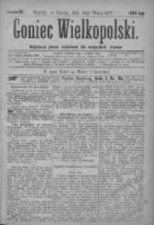 Goniec Wielkopolski: najtańsze pismo codzienne dla wszystkich stanów 1877.03.24 Nr22