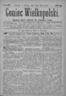 Goniec Wielkopolski: najtańsze pismo codzienne dla wszystkich stanów 1877.03.24 Nr22