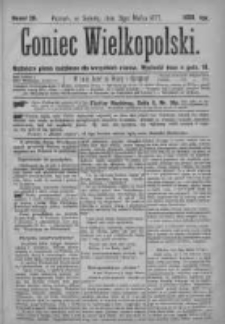 Goniec Wielkopolski: najtańsze pismo codzienne dla wszystkich stanów 1877.03.31 Nr28