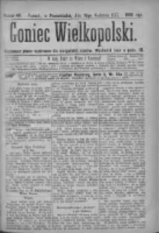 Goniec Wielkopolski: najtańsze pismo codzienne dla wszystkich stanów 1877.04.16 Nr40