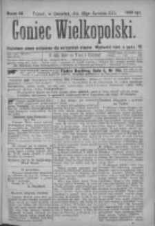 Goniec Wielkopolski: najtańsze pismo codzienne dla wszystkich stanów 1877.04.26 Nr49