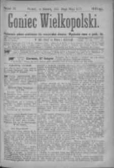 Goniec Wielkopolski: najtańsze pismo codzienne dla wszystkich stanów 1877.05.26 Nr72
