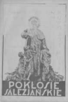 Pokłosie Salezjańskie. 1930 R.14 nr5