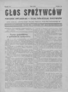 Głos Spożywców. 1922. Nr10