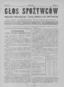 Głos Spożywców. 1922. Nr11