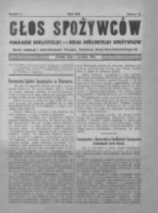 Głos Spożywców. 1922. Nr12