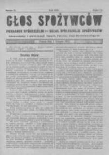 Głos Spożywców. 1923. Nr11