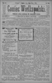 Goniec Wielkopolski: najtańsze pismo codzienne dla wszystkich stanów 1880.05.12 R.4 Nr107