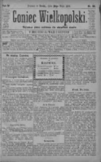 Goniec Wielkopolski: najtańsze pismo codzienne dla wszystkich stanów 1880.05.26 R.4 Nr118