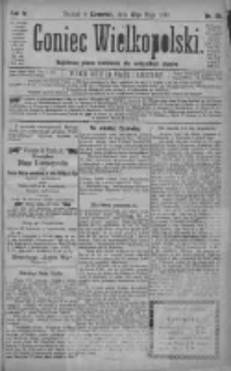 Goniec Wielkopolski: najtańsze pismo codzienne dla wszystkich stanów 1880.05.27 R.4 Nr119