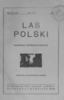 Las Polski. 1939 R.19 nr5