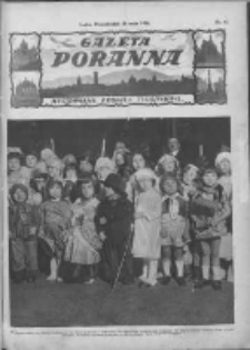 Gazeta Poranna:ilustrowana kronika tygodniowa 1926.05.10 Nr61