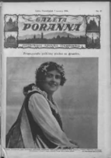 Gazeta Poranna:ilustrowana kronika tygodniowa 1926.06.07 Nr65