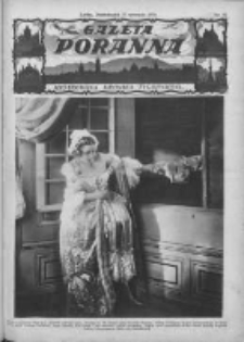 Gazeta Poranna:ilustrowana kronika tygodniowa 1926.09.27 Nr81