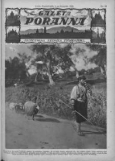 Gazeta Poranna:ilustrowana kronika tygodniowa 1926.10.04 Nr82