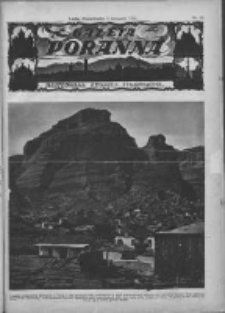 Gazeta Poranna:ilustrowana kronika tygodniowa 1926.11.01 Nr86