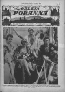 Gazeta Poranna:ilustrowana kronika tygodniowa 1927.04.04 Nr14