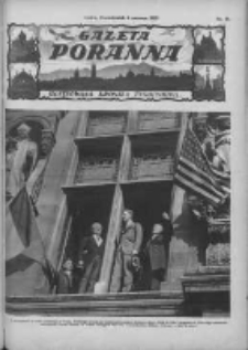 Gazeta Poranna:ilustrowana kronika tygodniowa 1927.06.06 Nr23