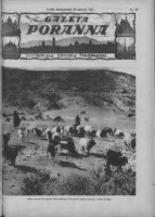 Gazeta Poranna:ilustrowana kronika tygodniowa 1927.06.20 Nr25